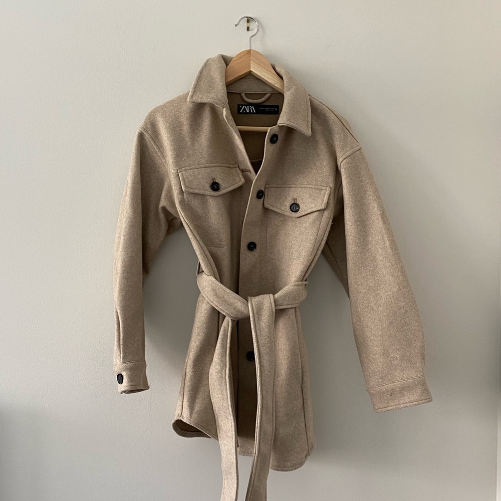 Zara soft shacket
